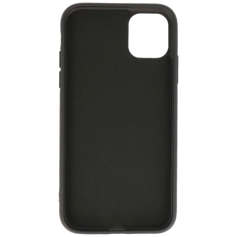 Funda de TPU de color de moda de 2,0 mm para iPhone 11 Pro negro