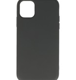 2.0mm Fashion Color TPU Hoesje voor iPhone 11 Pro Zwart