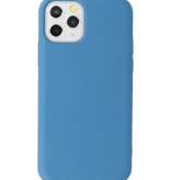 2,0 mm Fashion Color TPU-cover til iPhone 11 Pro Navy