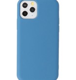 2.0mm Fashion Color TPU Case for iPhone 11 Pro Navy