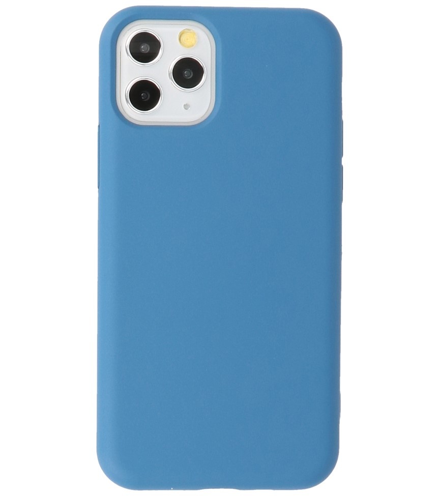 2,0 mm modische TPU-Hülle für iPhone 11 Pro Navy