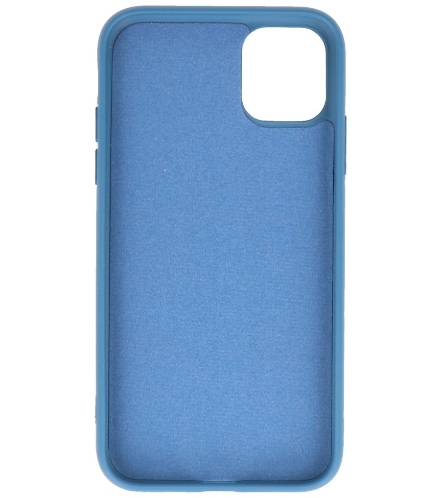 2.0mm Fashion Color TPU Hoesje voor iPhone 11 Pro Navy
