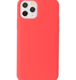 2.0mm Fashion Color TPU Case for iPhone 11 Pro Red