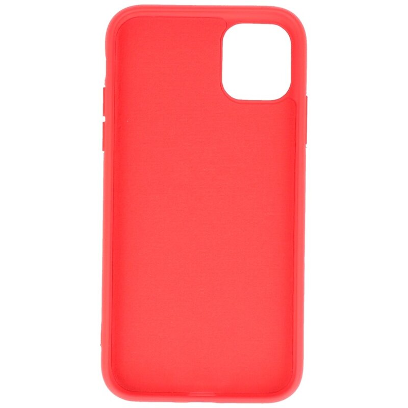 Coque en TPU Couleur Mode 2.0mm pour iPhone 11 Pro Rouge