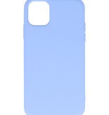Estuche de TPU de color de moda de 2.0 mm para iPhone 11 Pro Púrpura