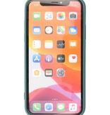 2,0 mm Fashion Color TPU-cover til iPhone 11 Pro Mørkegrøn