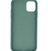 2,0 mm Fashion Color TPU Case für iPhone 11 Pro Dunkelgrün