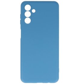 Coque en TPU Couleur Mode 2.0mm pour Samsung Galaxy A13 5G Bleu Marine