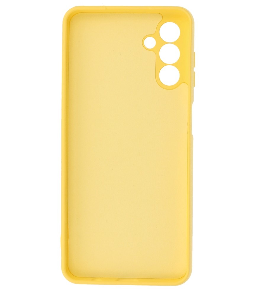 Coque en TPU Couleur Mode 2.0mm pour Samsung Galaxy A13 5G Jaune