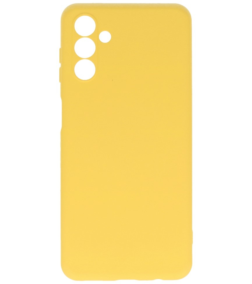 Funda de TPU de color de moda de 2,0 mm para Samsung Galaxy A13 5G amarillo