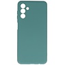 2,0 mm Fashion Color TPU-cover til Samsung Galaxy A13 5G mørkegrøn