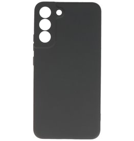 2,0 mm Fashion Color TPU-cover til Samsung Galaxy S22 Sort
