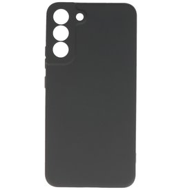 2.0mm Fashion Color TPU Hoesje voor Samsung Galaxy S22 Zwart