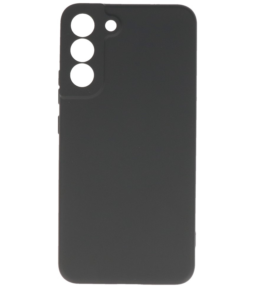 Funda de TPU de color de moda de 2,0 mm para Samsung Galaxy S22 negro