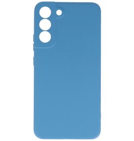 Estuche de TPU de color de moda de 2.0 mm para Samsung Galaxy S22 azul marino