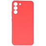 Estuche de TPU de color de moda de 2.0 mm para Samsung Galaxy S22 rojo