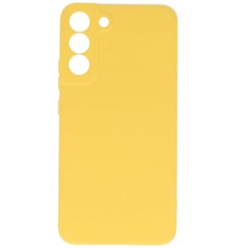 Custodia in TPU Fashion Color da 2,0 mm per Samsung Galaxy S22 giallo