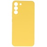 Funda de TPU de color de moda de 2,0 mm para Samsung Galaxy S22 amarillo