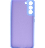 2.0mm Fashion Color TPU Hoesje voor Samsung Galaxy S22 Paars