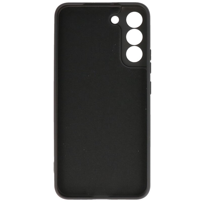 2,0 mm Fashion Color TPU Hülle für Samsung Galaxy S22 Plus Schwarz