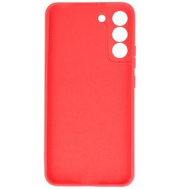 2,0 mm Fashion Color TPU-cover til Samsung Galaxy S22 Plus Rød