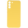2,0 mm Fashion Color TPU-cover til Samsung Galaxy S22 Plus Gul