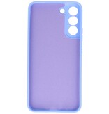 2,0 mm Fashion Color TPU-cover til Samsung Galaxy S22 Plus lilla
