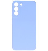2.0mm Fashion Color TPU Case for Samsung Galaxy S22 Plus Purple