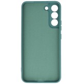 2,0 mm Fashion Color TPU Hülle für Samsung Galaxy S22 Plus Dunkelgrün