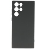 Estuche de TPU de color de moda de 2.0 mm para Samsung Galaxy S22 Ultra Black