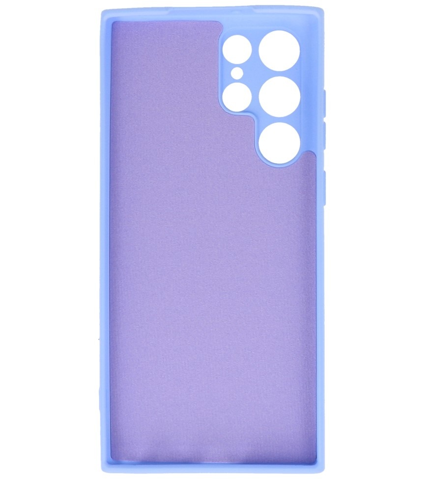 Custodia in TPU Fashion Color da 2,0 mm per Samsung Galaxy S22 Ultra Purple