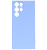 Estuche de TPU de color de moda de 2.0 mm para Samsung Galaxy S22 Ultra Purple