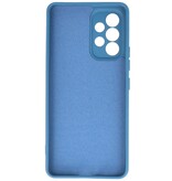 Fashion Farbe TPU Hülle Samsung Galaxy A33 5G Navy