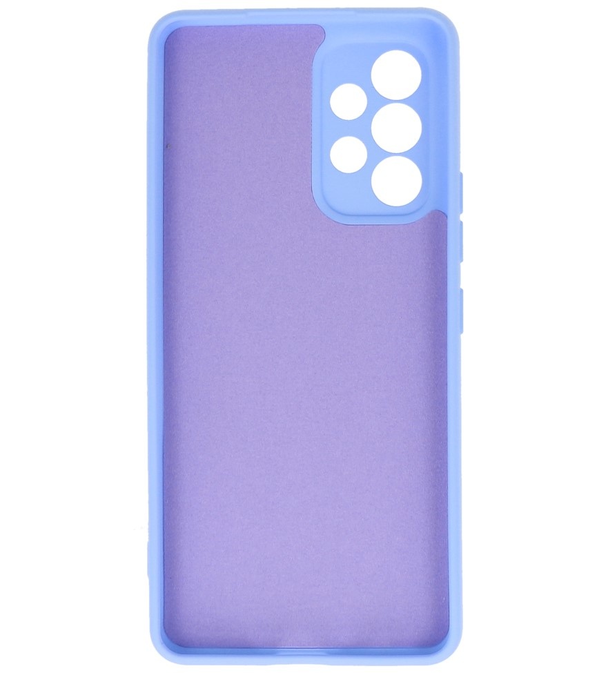 Coque en TPU Fashion Color Samsung Galaxy A33 5G Violet