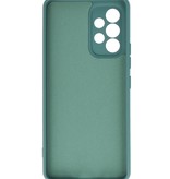 2.0mm Fashion Color TPU Hoesje voor Samsung Galaxy A33 5G Donker Groen
