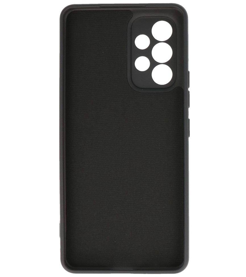 2.0mm Fashion Color TPU Hoesje voor Samsung Galaxy A53 5G Zwart