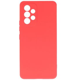 2.0mm Fashion Color TPU Hoesje voor Samsung Galaxy A53 5G Rood