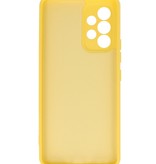Custodia in TPU colore moda Samsung Galaxy A53 5G gialla