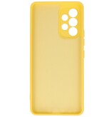 Fashion Color TPU-cover Samsung Galaxy A53 5G Gul