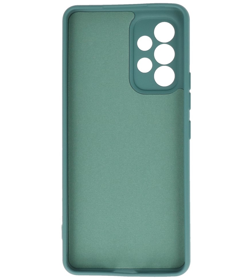 Fashion Color TPU Case Samsung Galaxy A53 5G D.Green