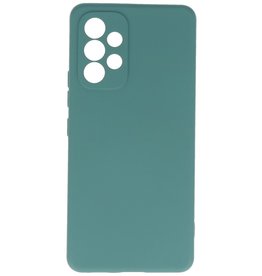 Mode Farbe TPU Hülle Samsung Galaxy A53 5G D.Grün