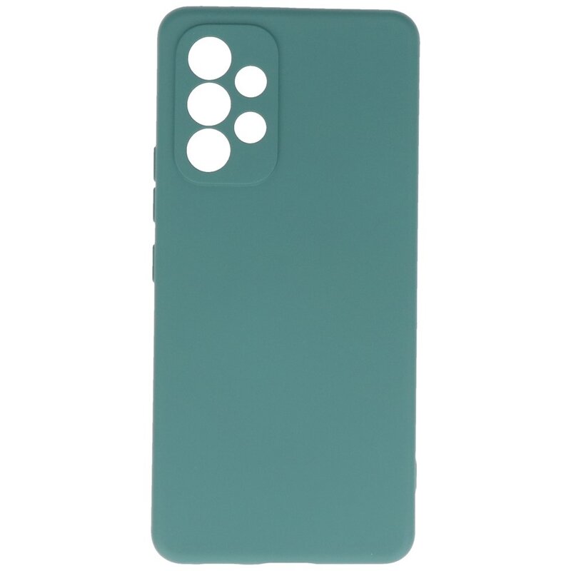 Custodia in TPU colore moda Samsung Galaxy A53 5G D.Green