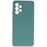 2.0mm Fashion Color TPU Hoesje voor Samsung Galaxy A53 5G Donker Groen