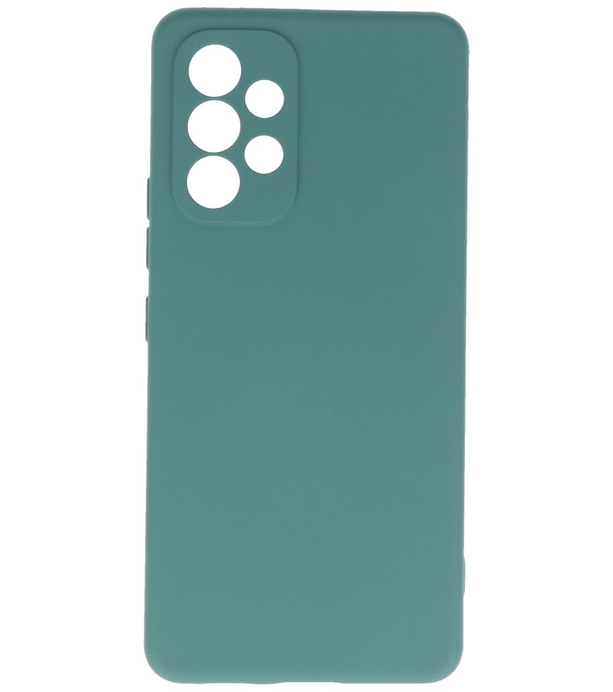 Custodia in TPU colore moda Samsung Galaxy A53 5G D.Green
