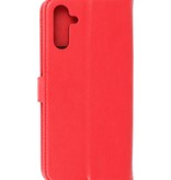 Bookstyle Wallet Cases Case for Samsung Galaxy A13 5G Red