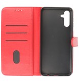 Bookstyle Wallet Cases Coque pour Samsung Galaxy A13 5G Rouge