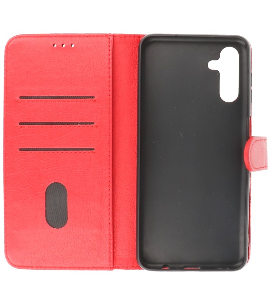 Bookstyle Wallet Cases Custodia per Samsung Galaxy A13 5G rossa