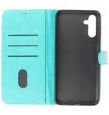 Bookstyle Wallet Cases Hoesje voor Samsung Galaxy A13 5G Groen