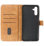 Bookstyle Wallet Cases Hoesje voor Samsung Galaxy A13 5G Bruin