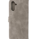 Bookstyle Wallet Cases Hoesje voor Samsung Galaxy A13 5G Grijs